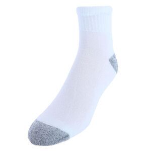 Sock Trends Men's Half Cushion Cotton Ankle Socks (10 Pair Pack)